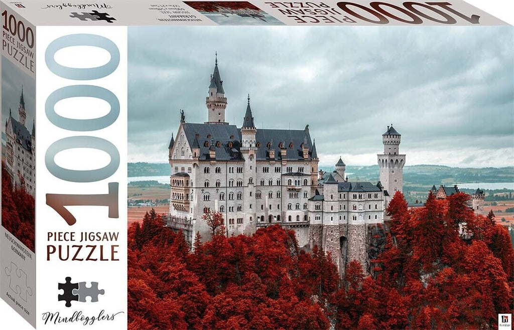 Mindbogglers Jigsaw Puzzle 1000 Piece- Neuschwanstein Castle Germany