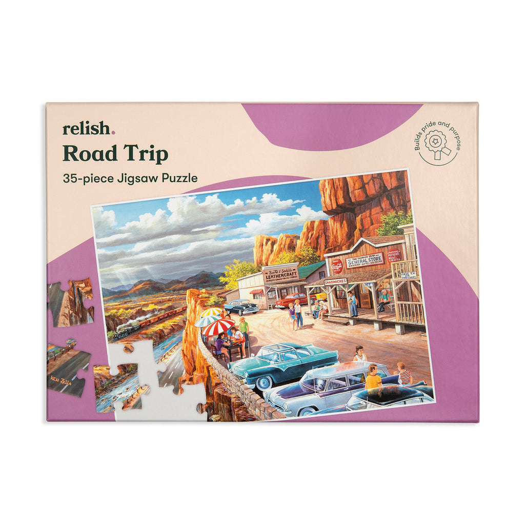 Relish 35 Piece Jigsaw - Road Trip