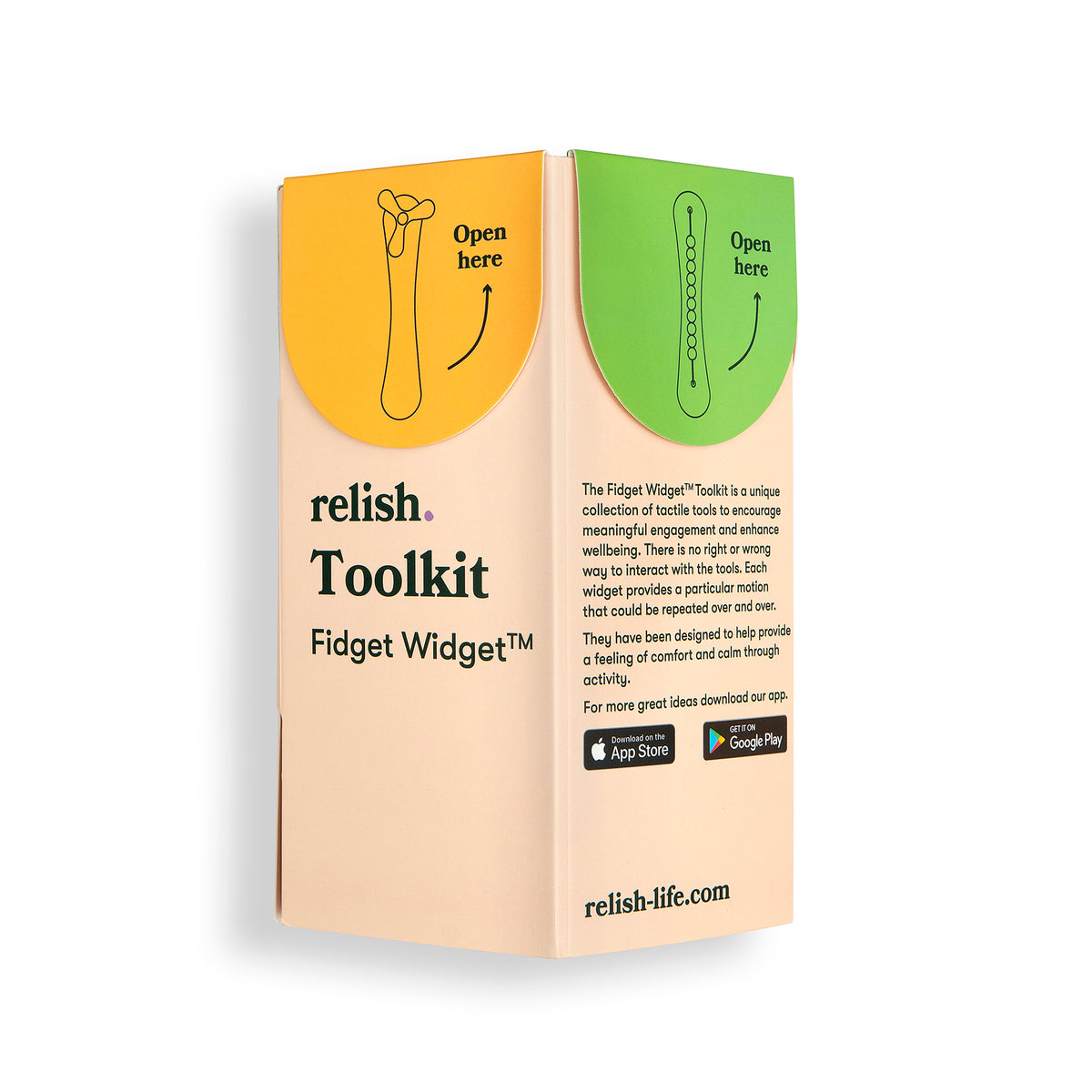 Fidget Widget Rectangular Dots Relish Fidget Widget Tool Kit – Mindconnect Australia