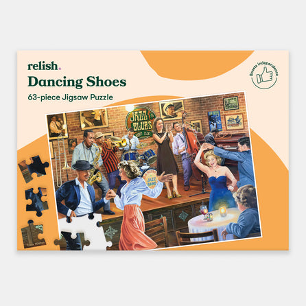 Relish 63 Piece Jigsaw - Dancing Shoes