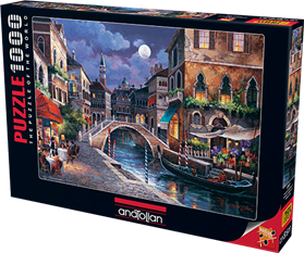 Anatolian 1000 Piece Jigsaw Puzzle  - Streets of Venice II