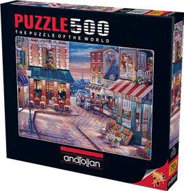 Anatolian 500 Piece Jigsaw Puzzle  - Cafe Rendezvous