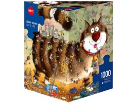 Heye 1000 Piece Jigsaw - Tri Degano Cats Life