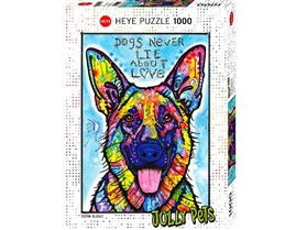 Heye 1000 Piece Jigsaw - Dogs Never Lie