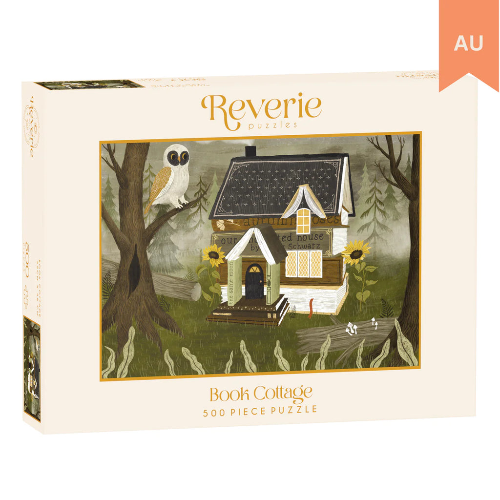 Reverie Book Cottage Jigsaw Puzzle 500 Pieces