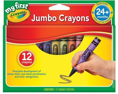Crayola 12 My First Jumbo Crayons