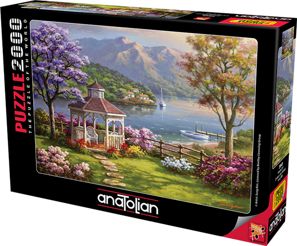 Anatolian 2000 Piece Jigsaw Puzzle - Crystal Lake Retreat