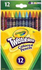 Crayola 12 Twistables Coloured Pencils