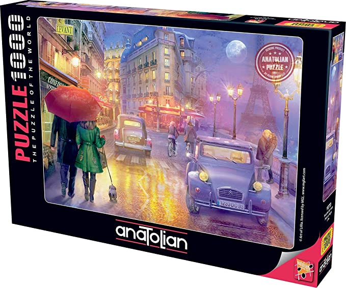 Anatolian 1000 Piece Jigsaw Puzzle - Paris at Night
