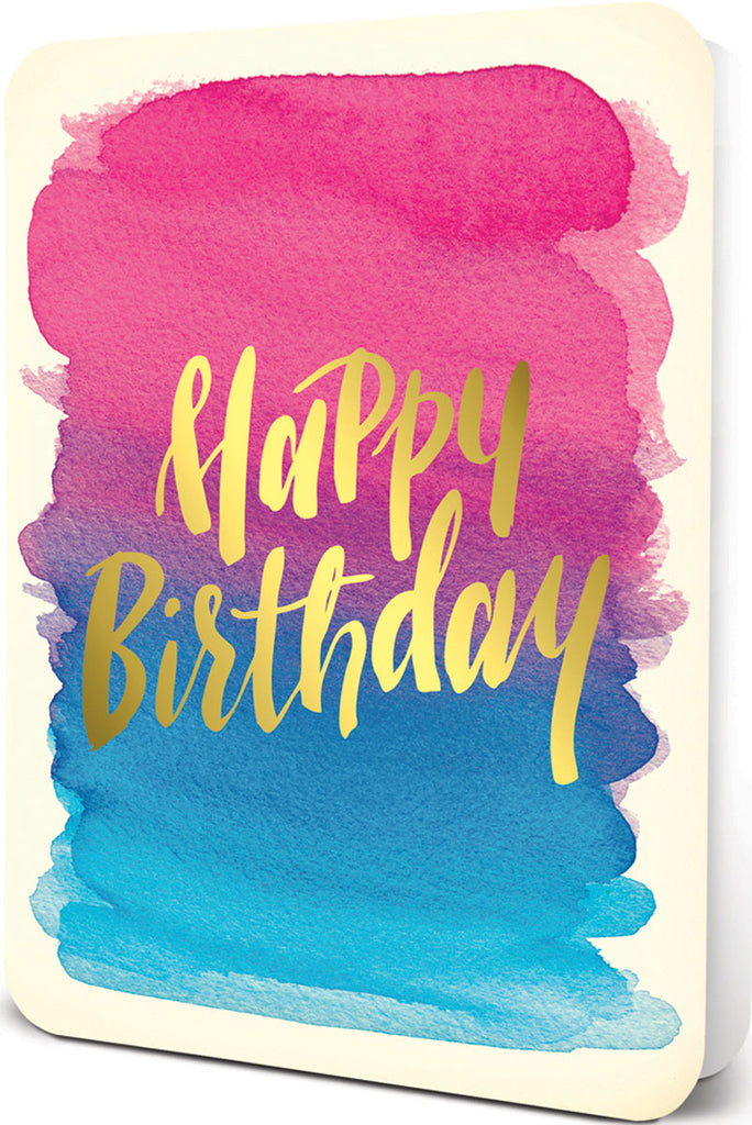 Greeting Card Studio Oh - Foil Happy Birthday