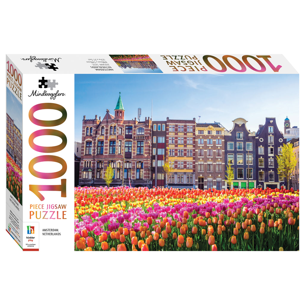 Mindbogglers 1000 Piece Jigsaw - Amsterdam
