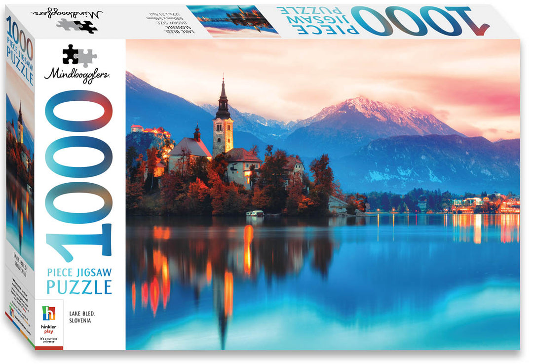 Mindbogglers 1000 Piece Jigsaw - Lake Bled Slovenia.