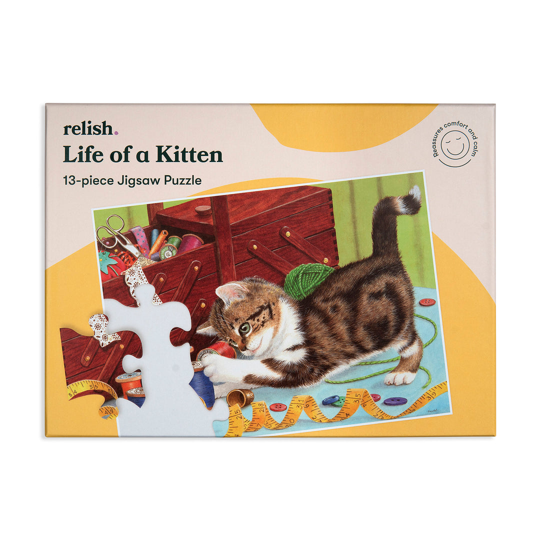 Relish 13 Piece Jigsaw - Life of a Kitten