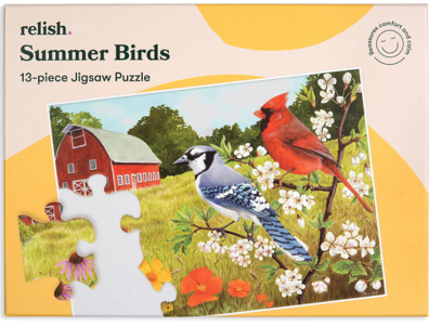 Relish 13 Piece Jigsaw - Summer Birds