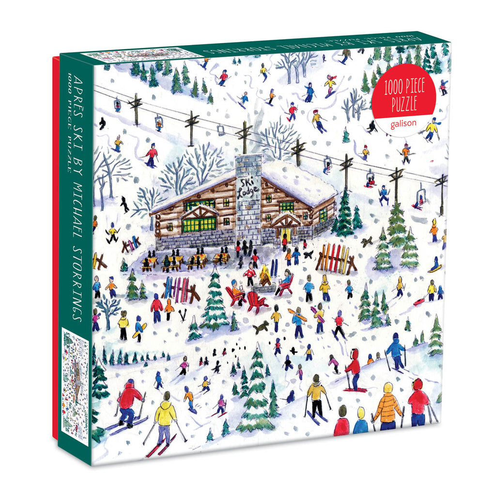 Galison Jigsaw Puzzles 1000 Piece - Apres Ski