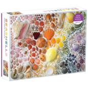 Galison Jigsaw Puzzle 2000 Piece- Rainbow Shells