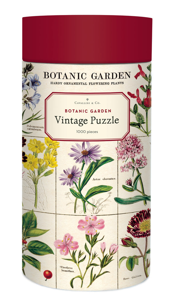 Cavallini & Co Jigsaw Puzzle 1000 Piece - Botanic Garden | MindConnect Australia