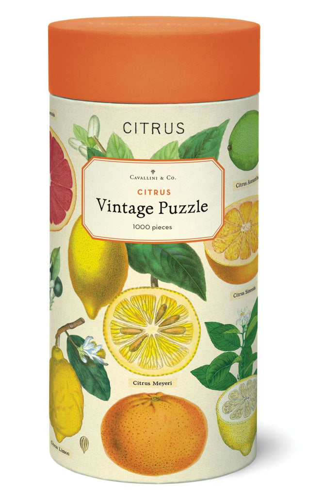 Cavallini & Co Jigsaw Puzzle 1000 Piece - Citrus