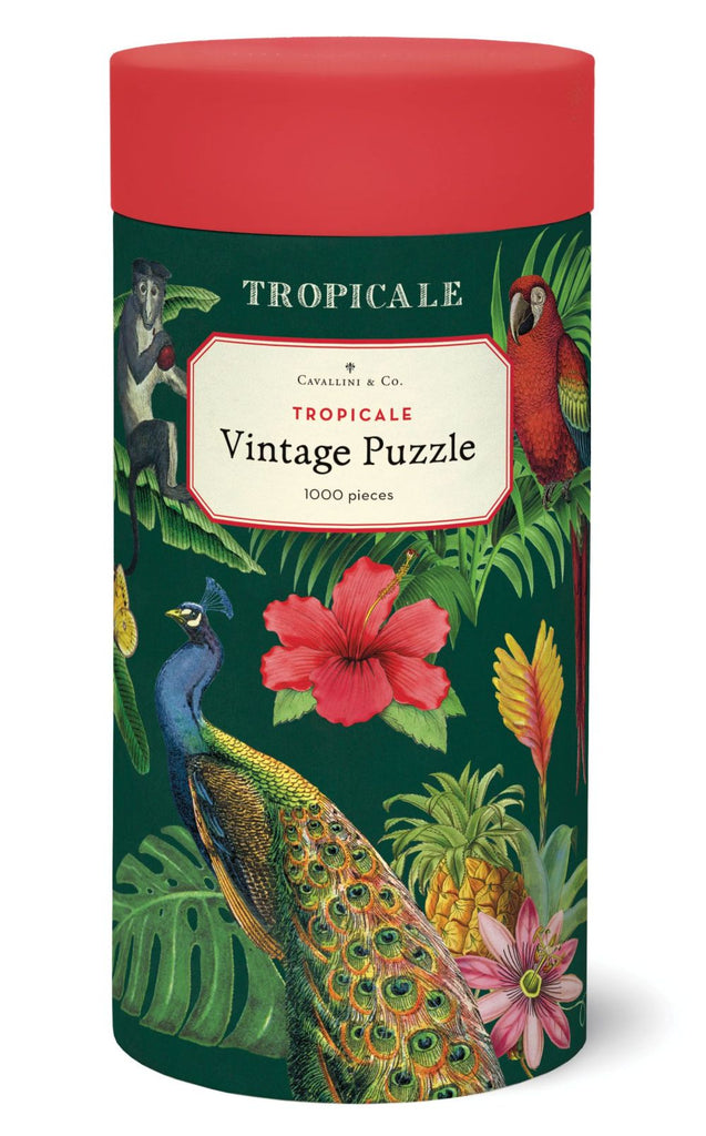 Cavallini & Co Jigsaw Puzzle 1000 Piece - Tropicale