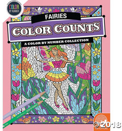 Colour by Numbers - Fairies
