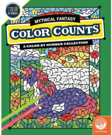Colour by Numbers - Mythical Fantasy