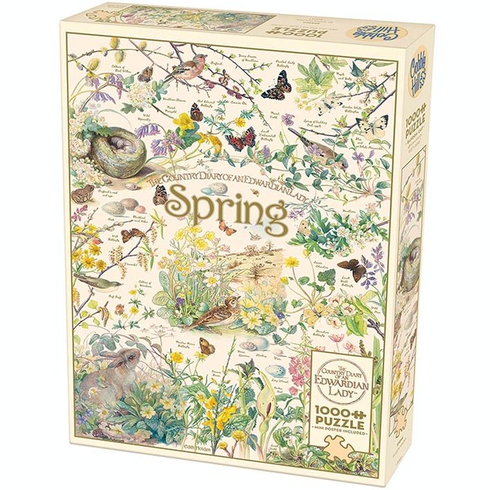 Cobble Hill Country Diary 1000 Piece Jigsaw - Spring