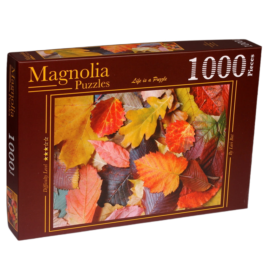 Magnolia 1000 Piece Jigsaw Puzzle - Colourful Leaves