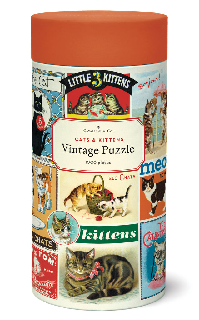 Cavallini & Co Jigsaw Puzzle 1000 Piece - Cats & Kittens