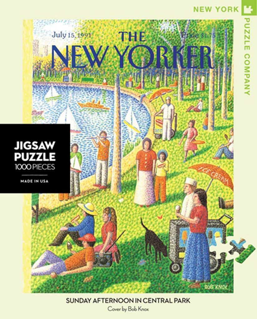 New York Puzzle Company 1000 Piece Jigsaw – Sunday Afternoon in Central Park