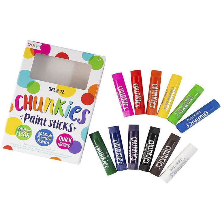 Ooly Chunkies Paint Sticks 6pk