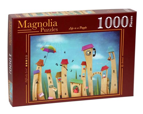 Magnolia 1000 Piece Jigsaw Puzzle - Dancing Town