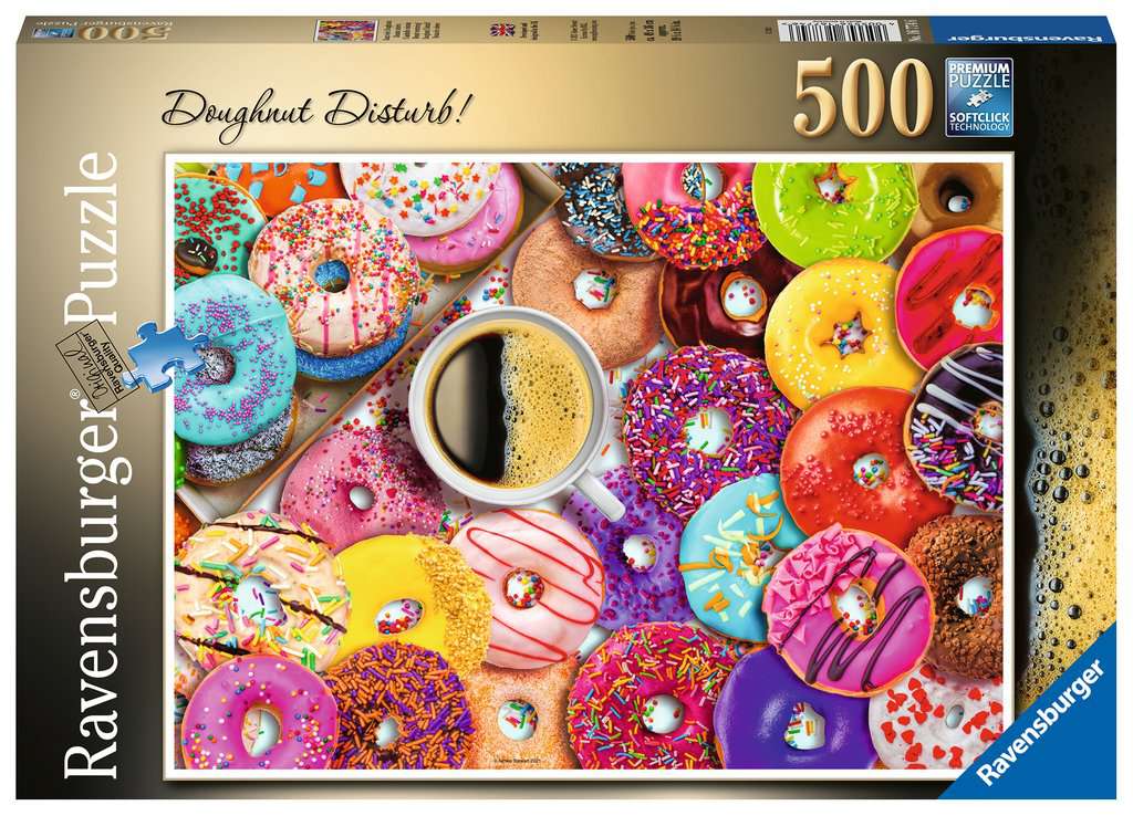 Ravensburger 500 Piece Jigsaw - Doughnut Disturb