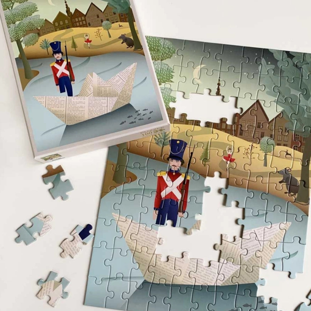 Vissevasse Jigsaw Puzzle 100 Piece - The Steadfast Tin Solider | MindConnect Australia