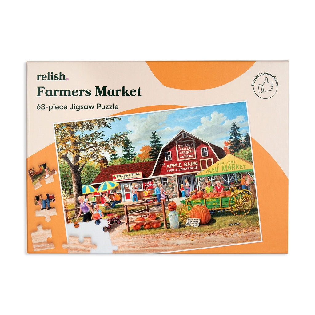 Relish 63 Piece Jigsaw - Farmers Market