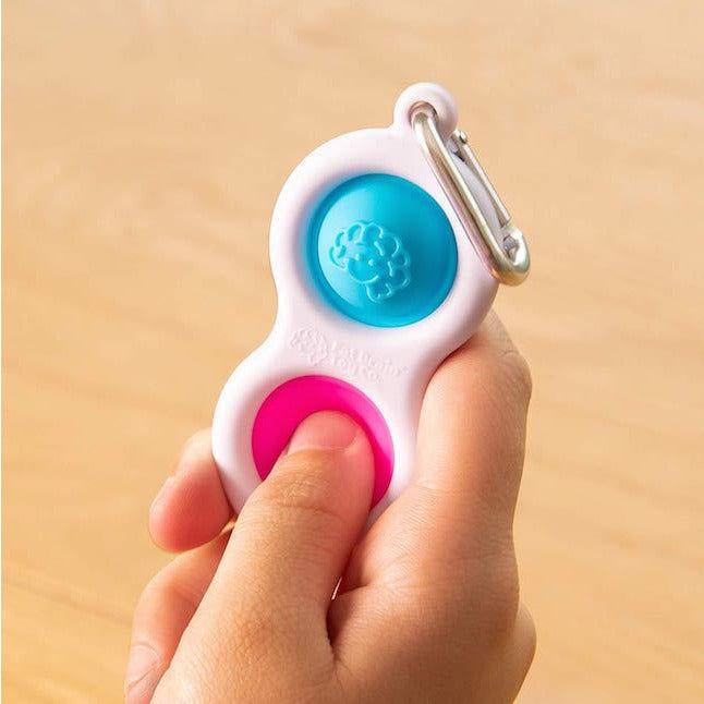 Fat Brain Dimpl - Simpl Dimpl Key Chain for Fidgeting | MindConnect Australia