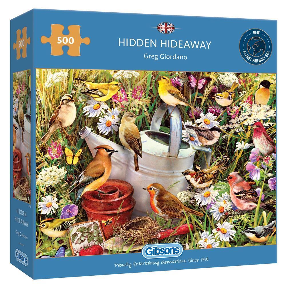 Gibsons 500 Piece Jigsaw Puzzle - Hidden Hideaway
