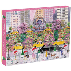 Galison Jigsaw Puzzle 1000 Piece - Spring on Park Avenue