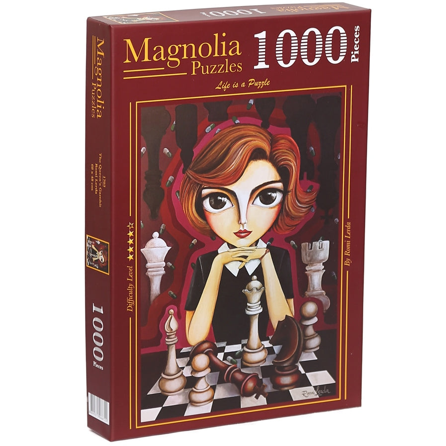 Magnolia 1000 Piece Jigsaw Puzzle - The Queens Gambit