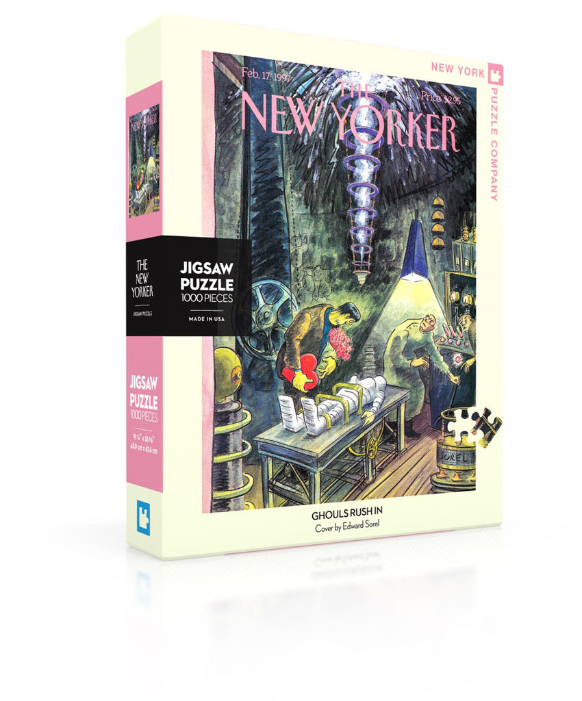 New York Puzzle Company 1000 Piece Jigsaw - Ghouls Rush In