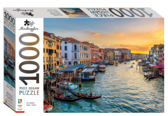 Mindbogglers 1000 Piece Jigsaw - The Grand Canal of Venice