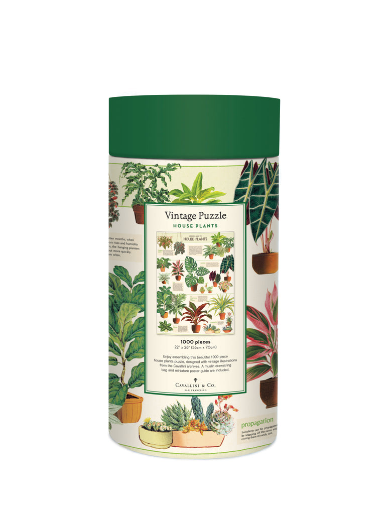 Cavallini & Co Jigsaw Puzzle 1000 Piece - House Plants | MindConnect Australia