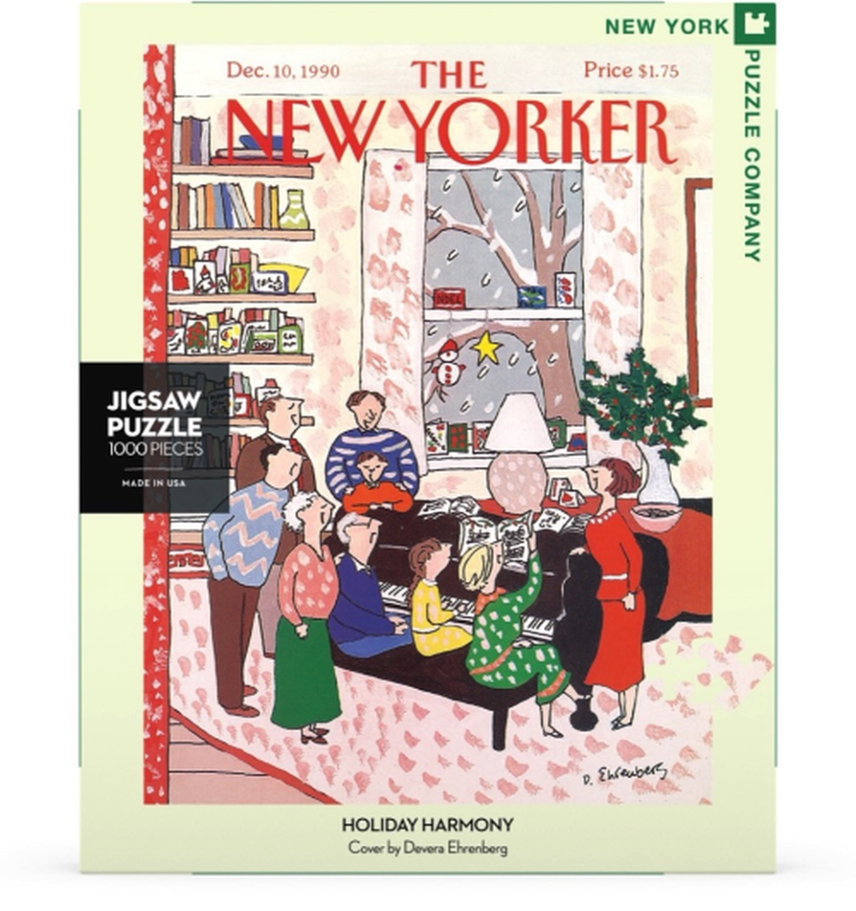New York Puzzle Company 1000 Piece Jigsaw - Holiday Harmony
