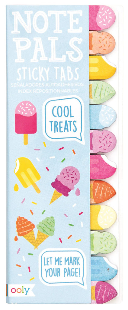 Ooly Note Pals Sticky Tabs - Cool Treat