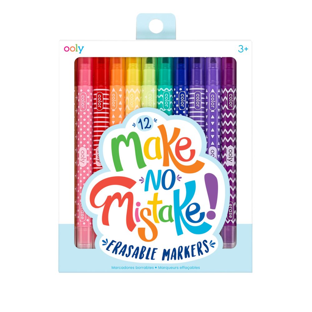 Ooly Markers - Make No Mistake Erasable