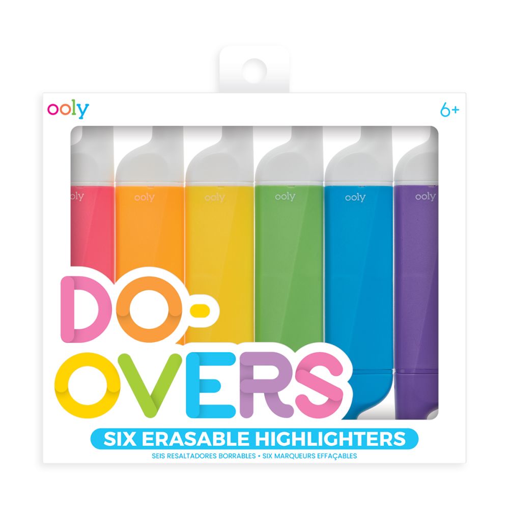 Ooly Highlighters - Do-Overs Erasable