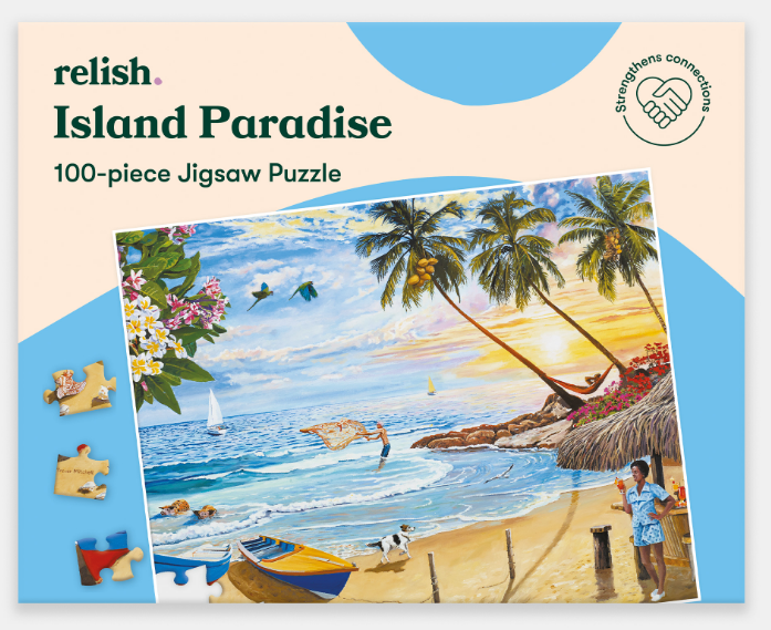 Relish 100 Piece Jigsaw - Island Paradise