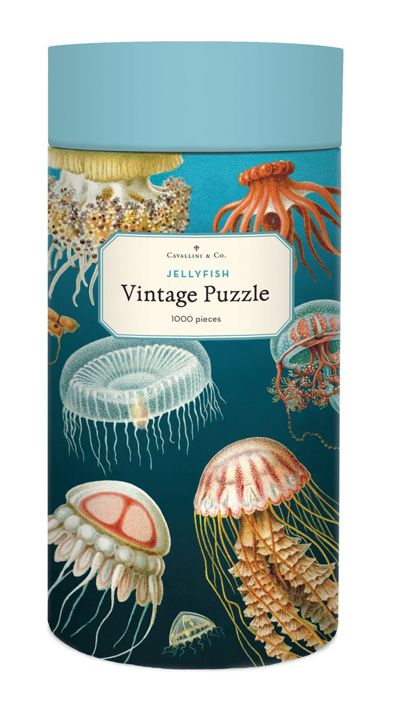 Cavallini & Co Jigsaw Puzzle 1000 Piece - Jellyfish