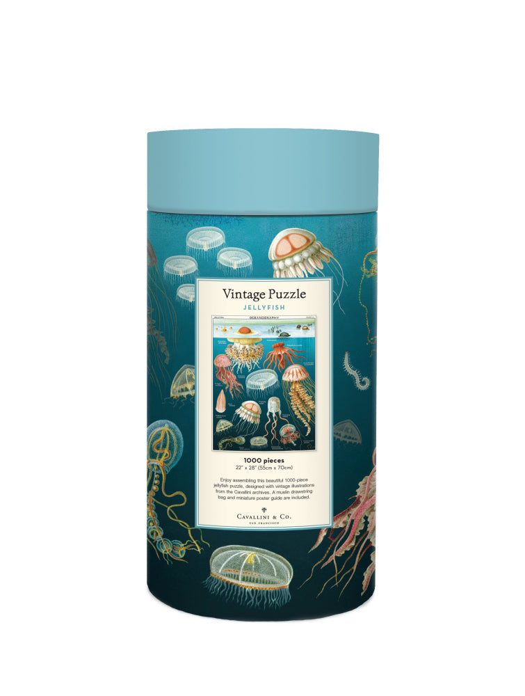 Cavallini & Co Jigsaw Puzzle 1000 Piece - Jellyfish | MindConnect Australia