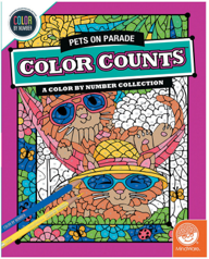 Colour by Numbers - Pets on Parade