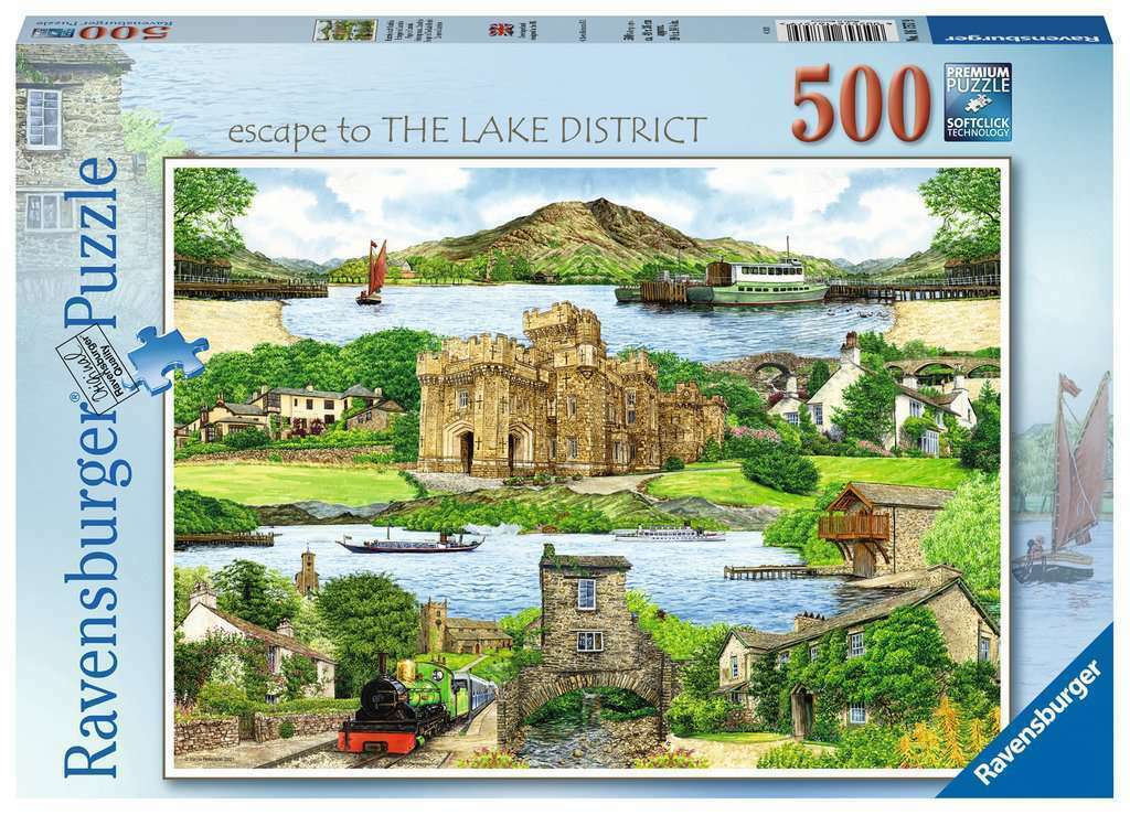 Ravensburger 500 Piece Jigsaw - Escape to the Lakes District